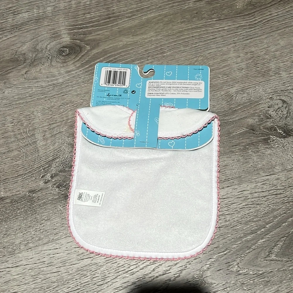 Vintage Precious Moments Pink Bib